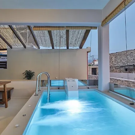 Chara With 20m2 Swimming Pool-bbq! * Melidhónion