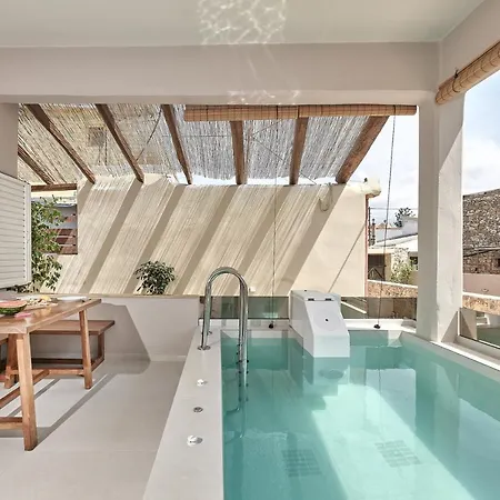 Chara With 20m2 Swimming Pool-bbq! Villa Melidhónion